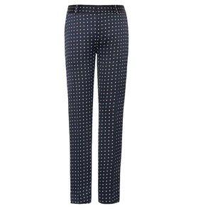 Banana Republic Straight-Fit Polk Dot Ankle Pant